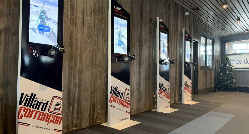 Borne forfait de ski Villard de lans